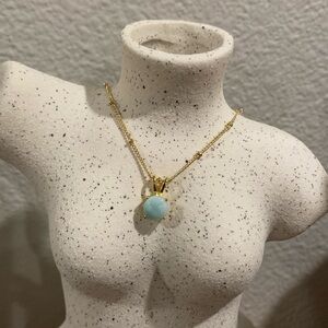 Larimar necklace